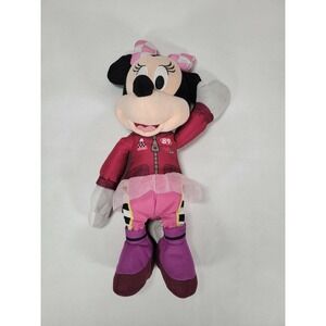 Minnie Mouse Just Play Roadster Racer Musical Light Pals Plush Soft Disney Works
